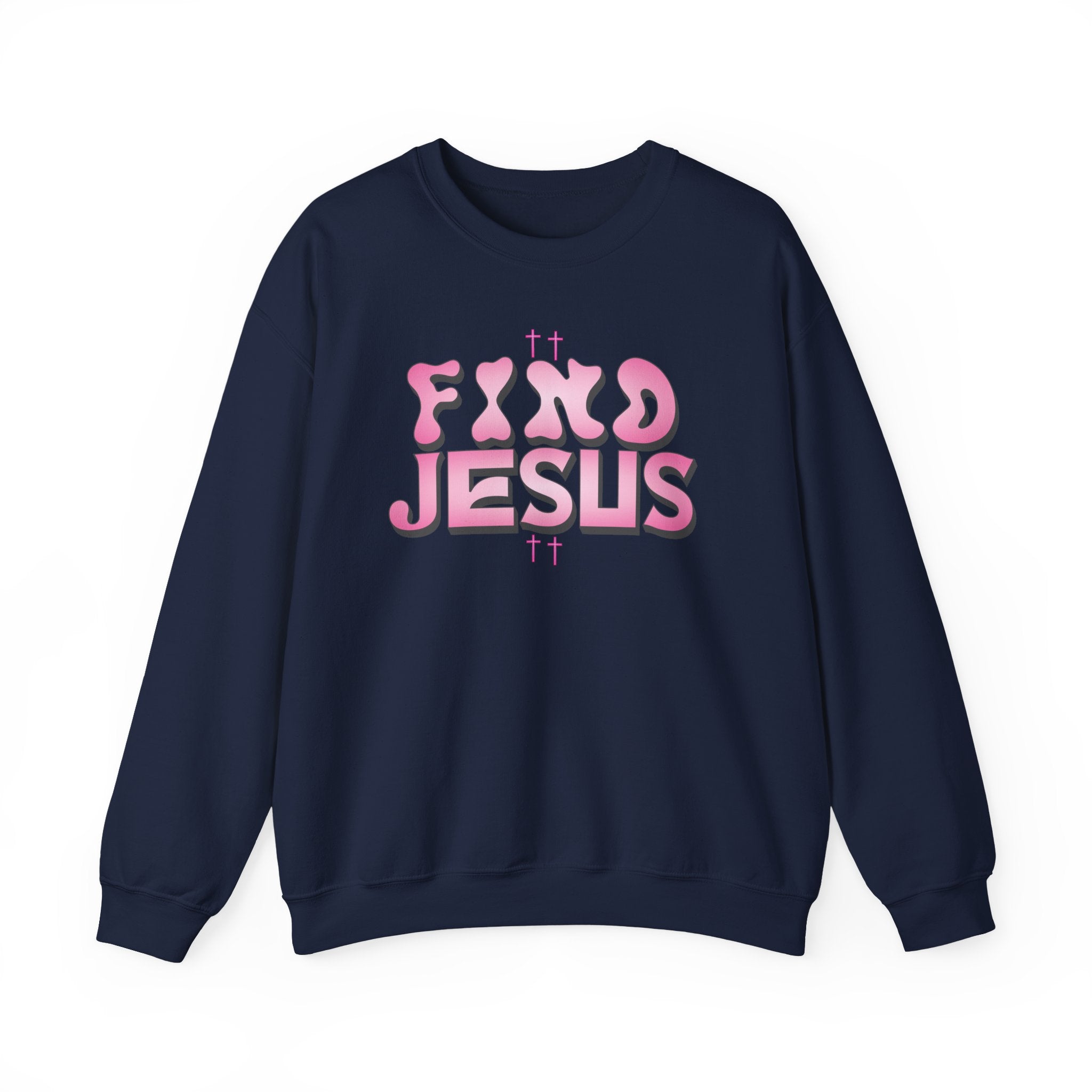 Pink FIND JESUS Sweatshirt