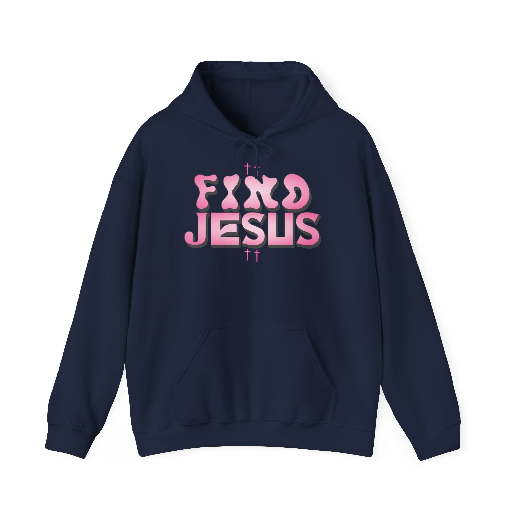 Christian Graphic Hoodie - FIND JESUS - Unisex