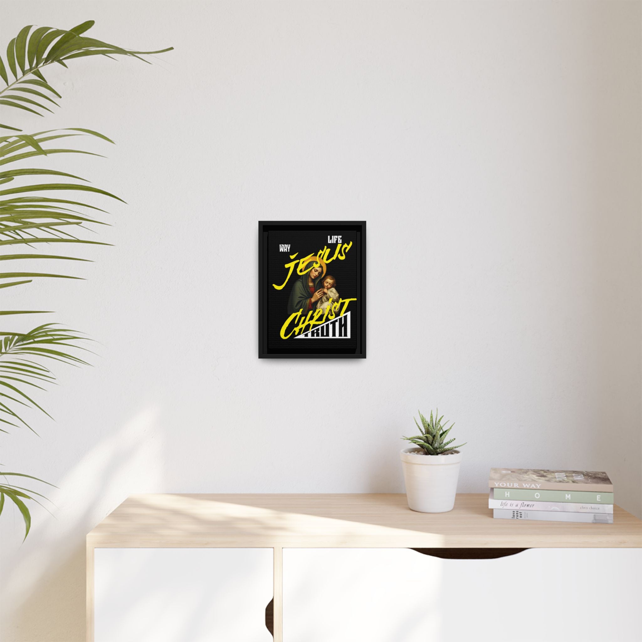 Way, Life,Truth Jesus Christ Framed Wall Art