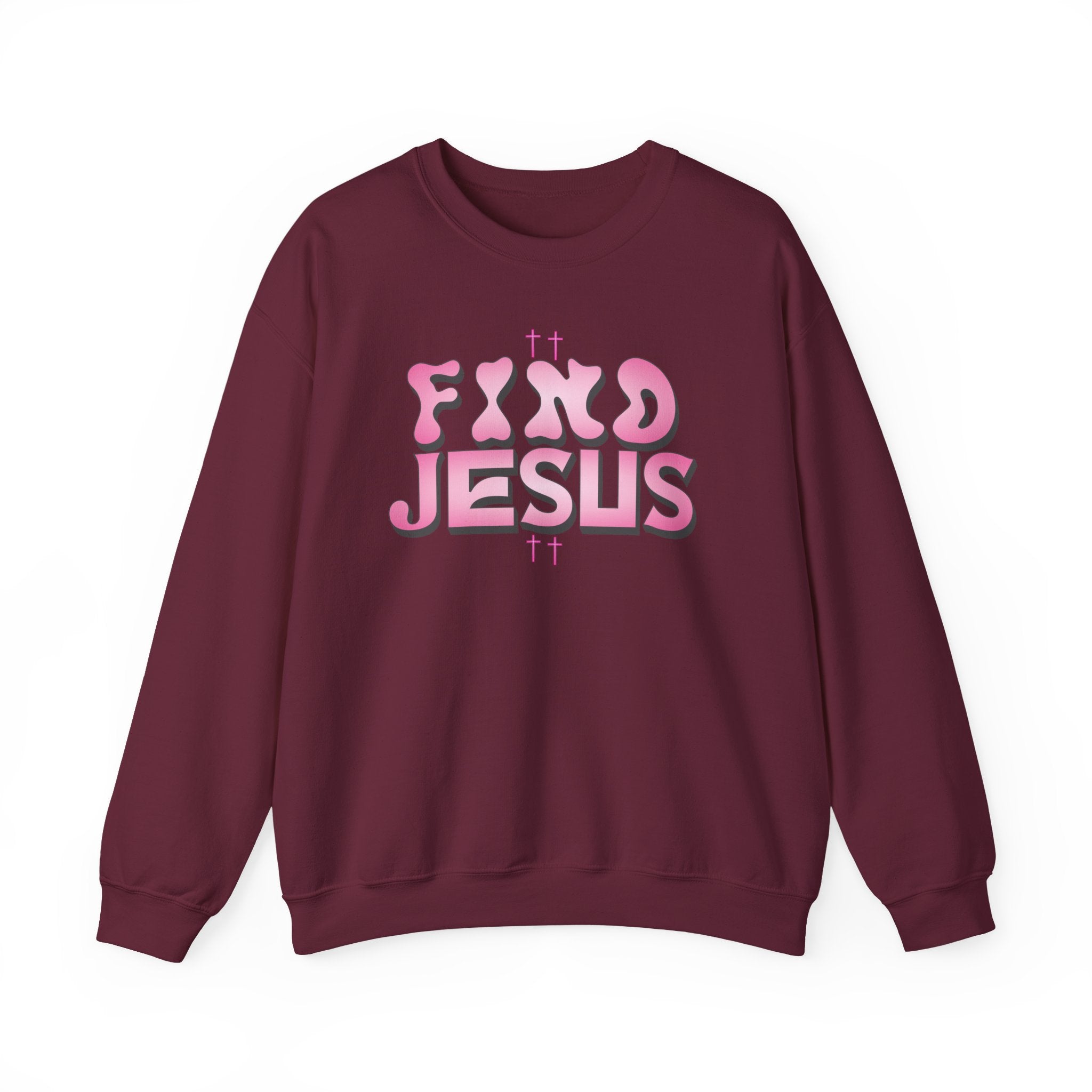 Pink FIND JESUS Sweatshirt
