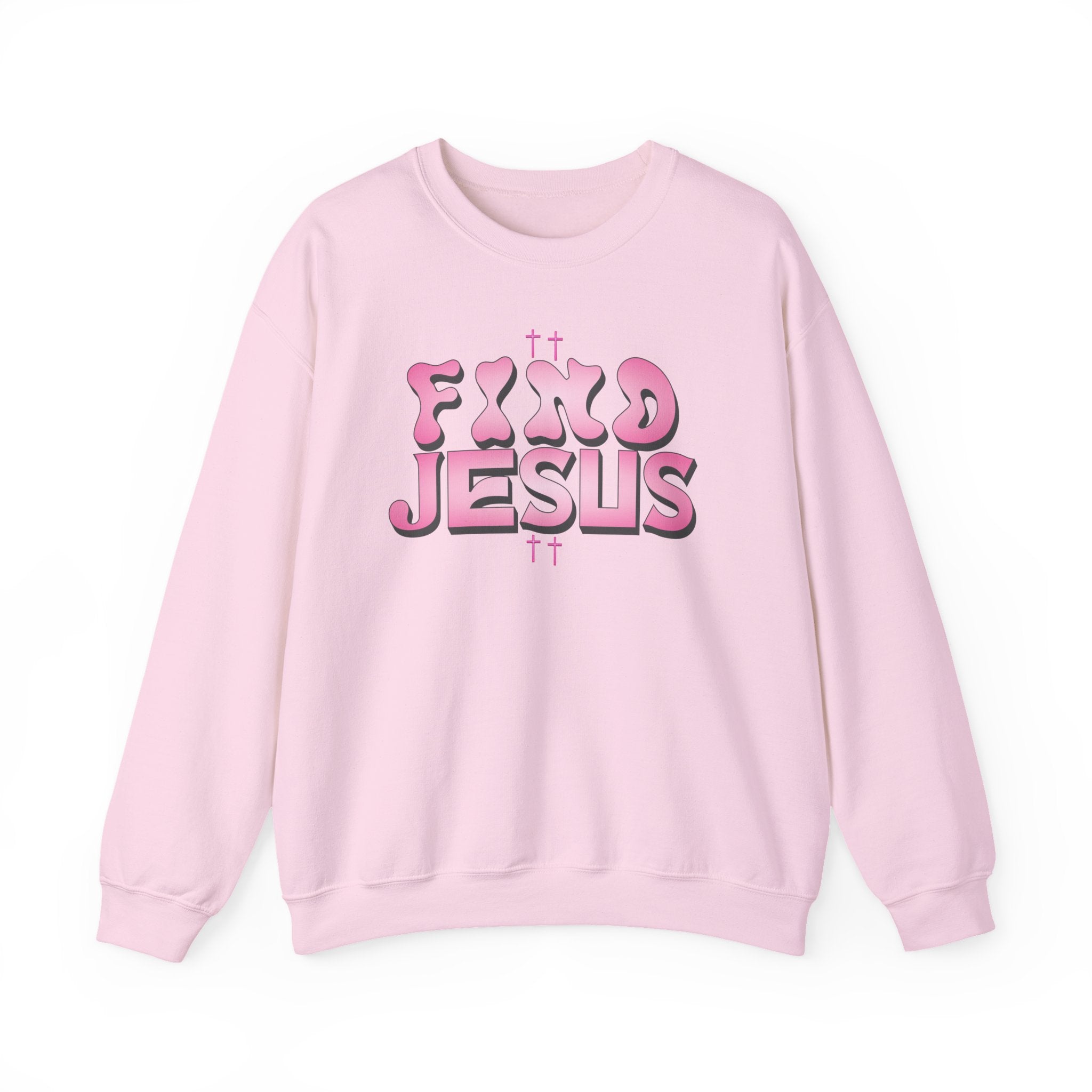 Pink FIND JESUS Sweatshirt
