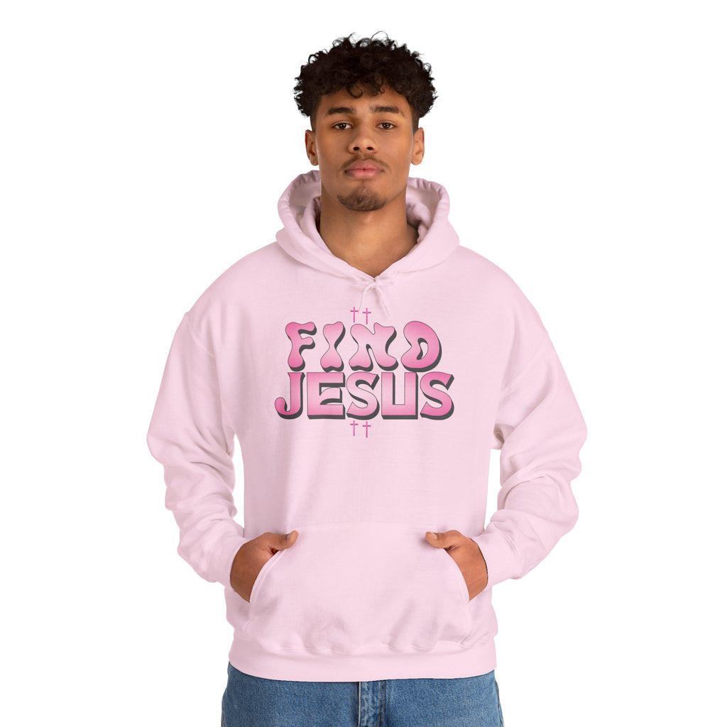 Christian Graphic Hoodie - FIND JESUS - Unisex