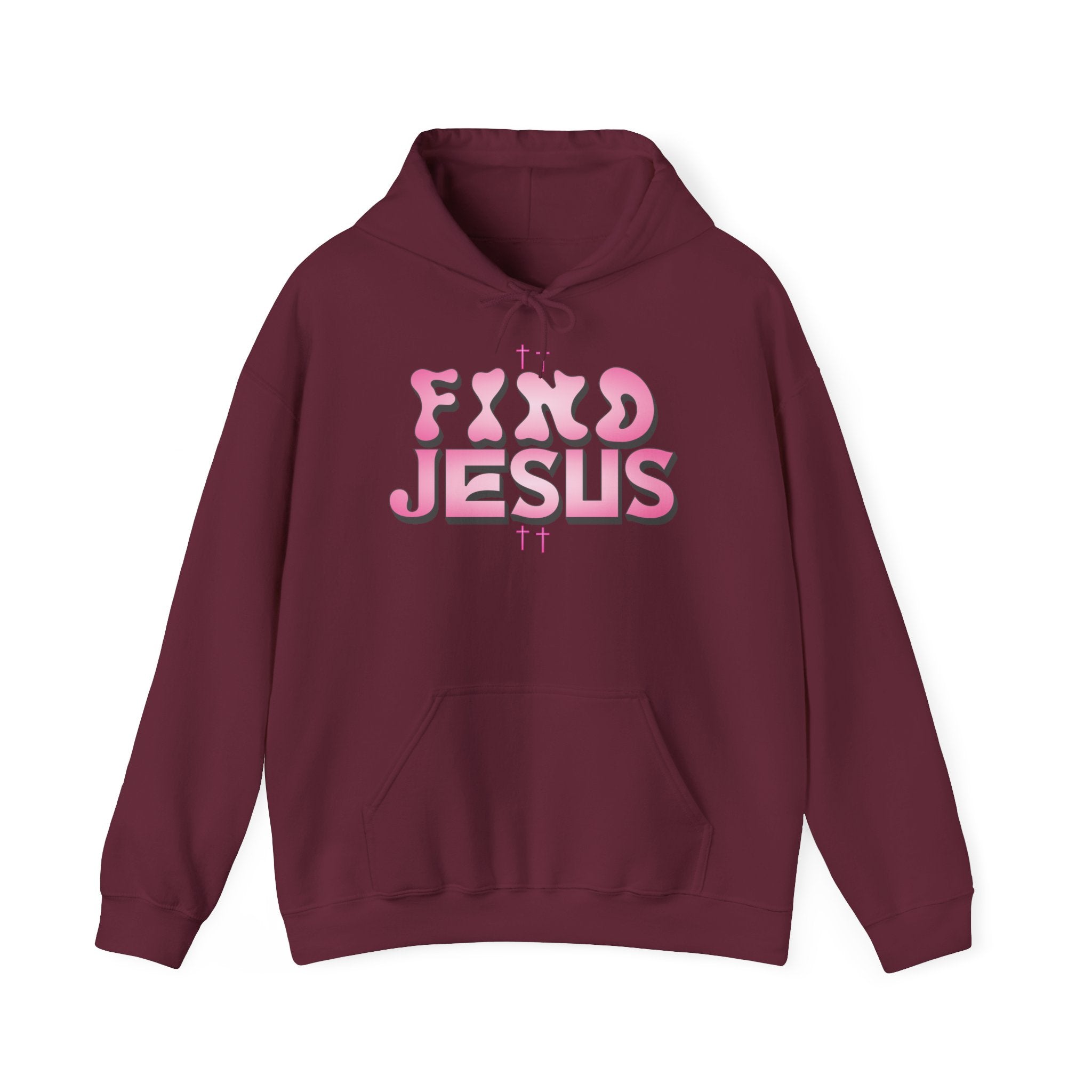 Christian Graphic Hoodie - FIND JESUS - Unisex