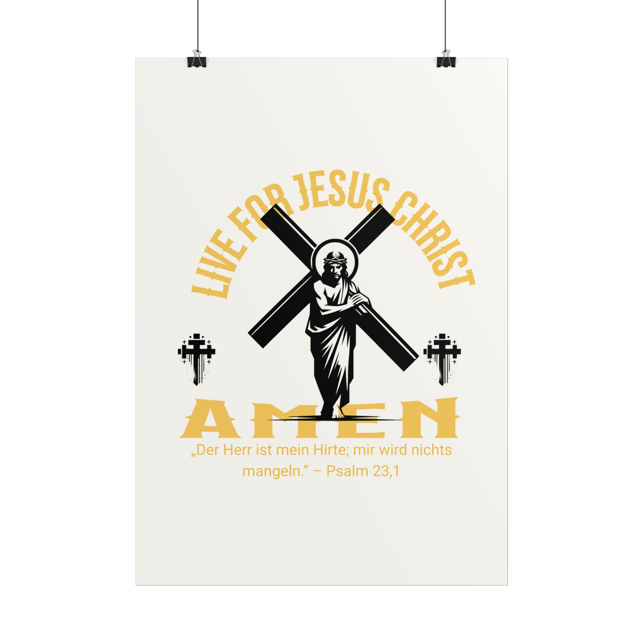 Live for Jesus Christ Poster