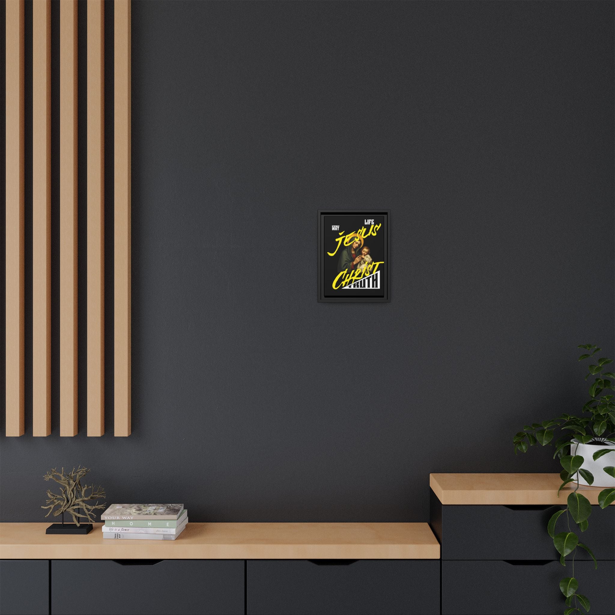 Way, Life,Truth Jesus Christ Framed Wall Art