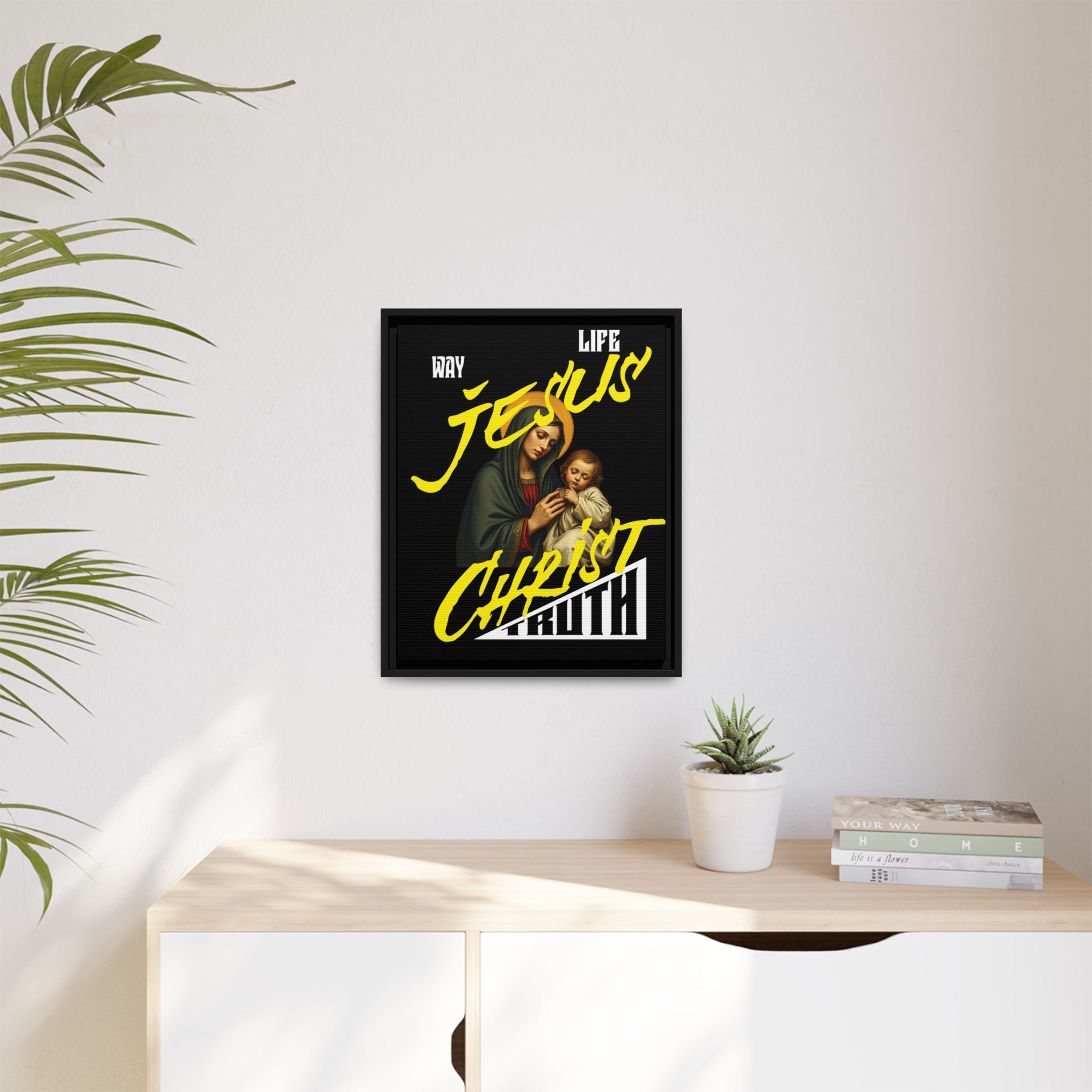 Way, Life,Truth Jesus Christ Framed Wall Art