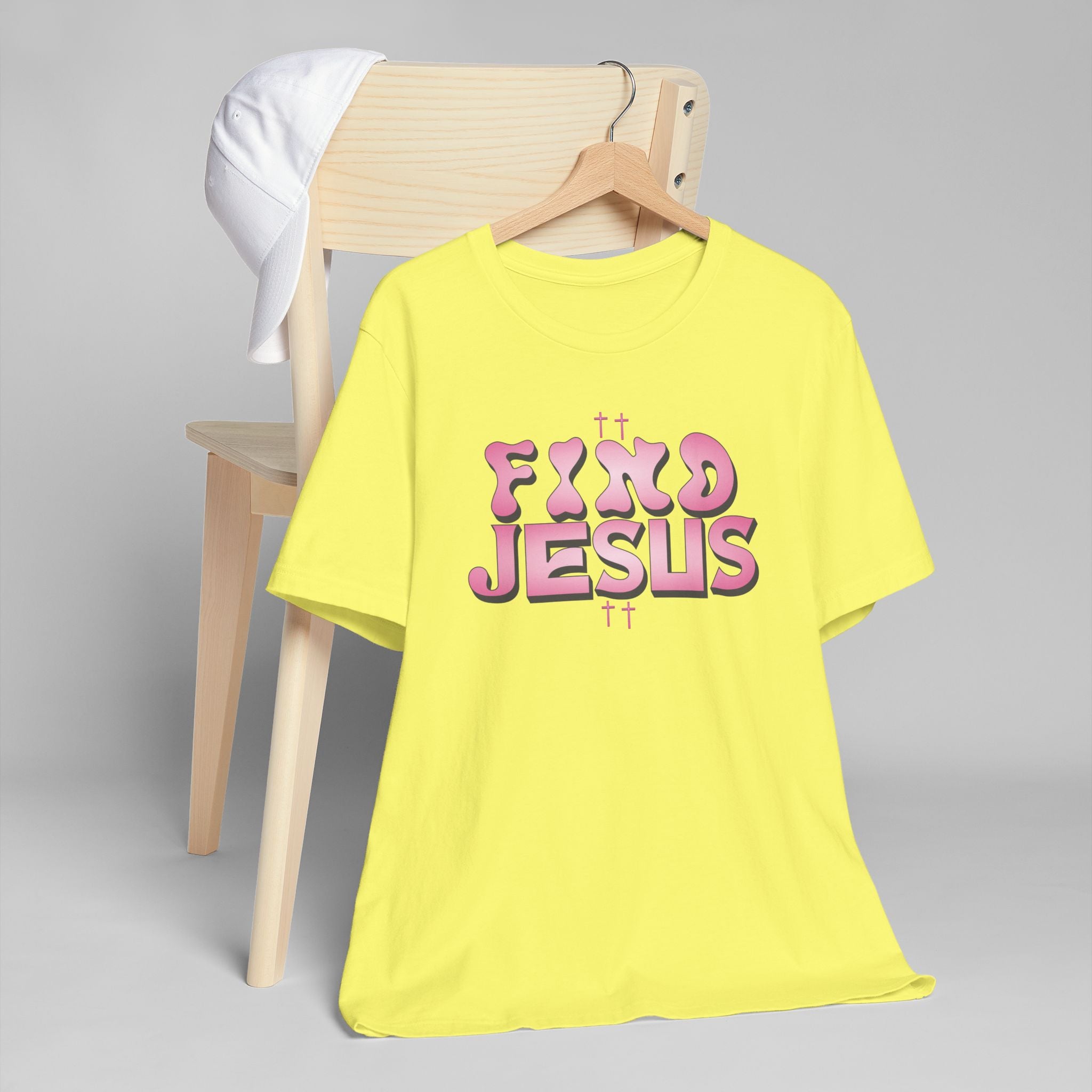 Pink FIND JESUS Tee