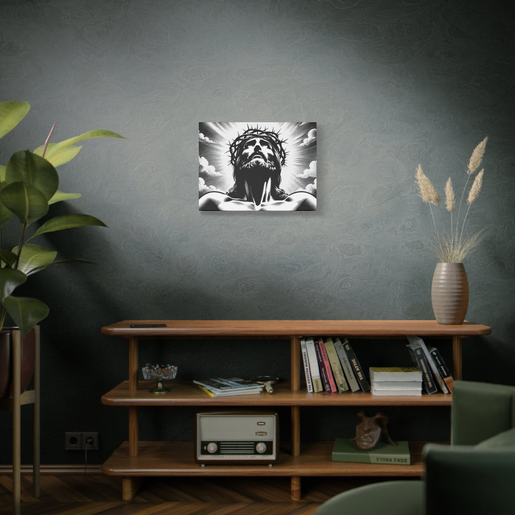 Jesus Crowned Canvas Wall Art