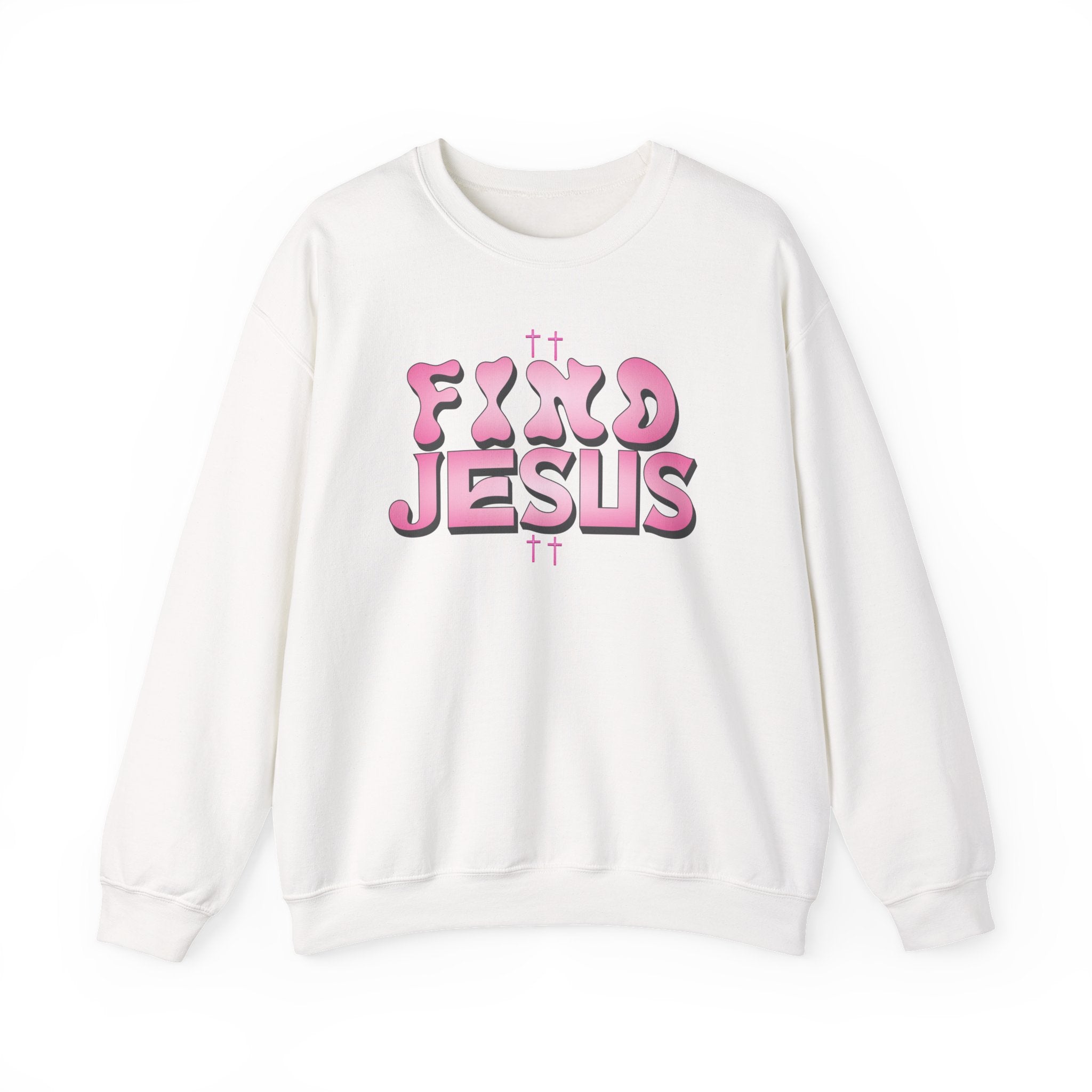 Pink FIND JESUS Sweatshirt