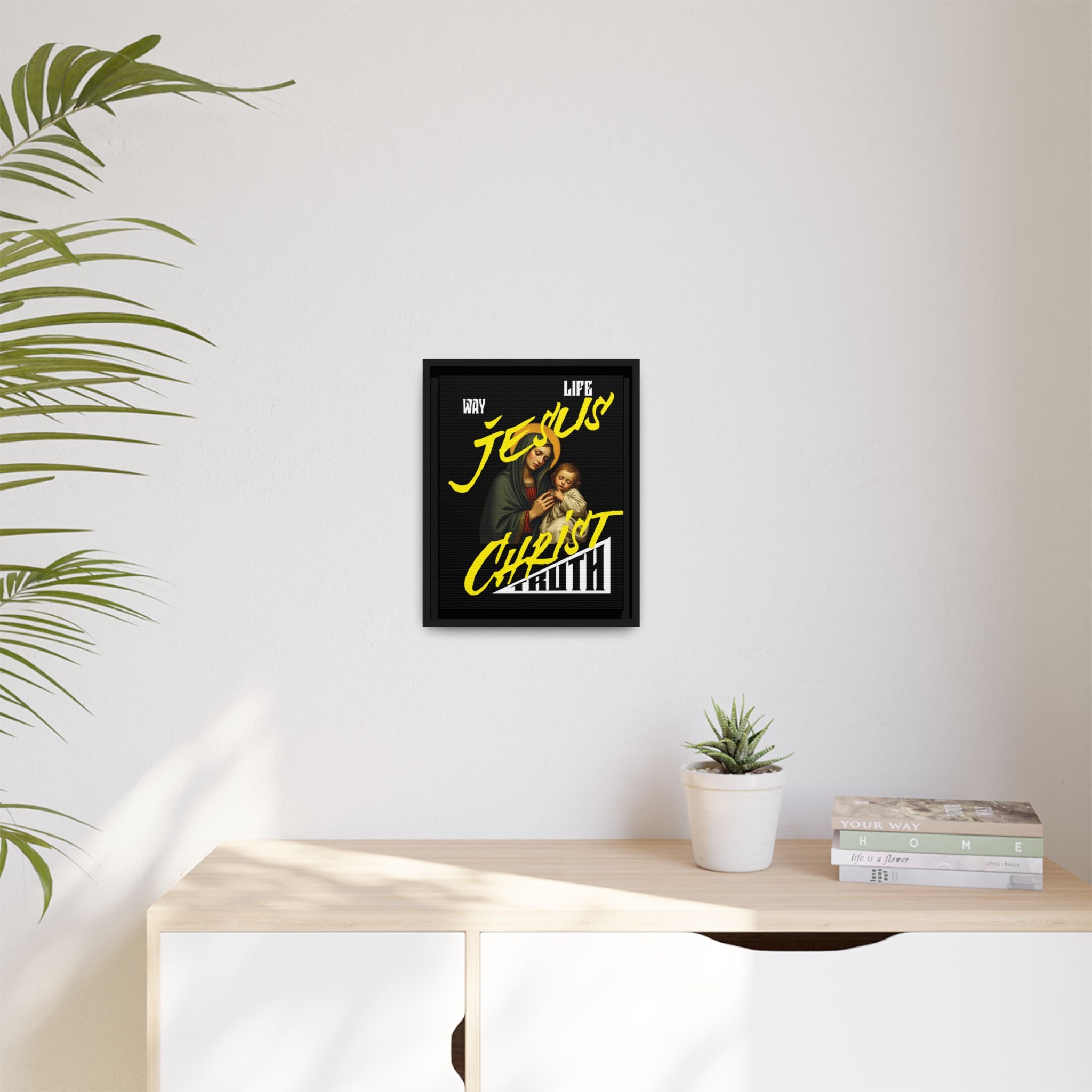 Way, Life,Truth Jesus Christ Framed Wall Art
