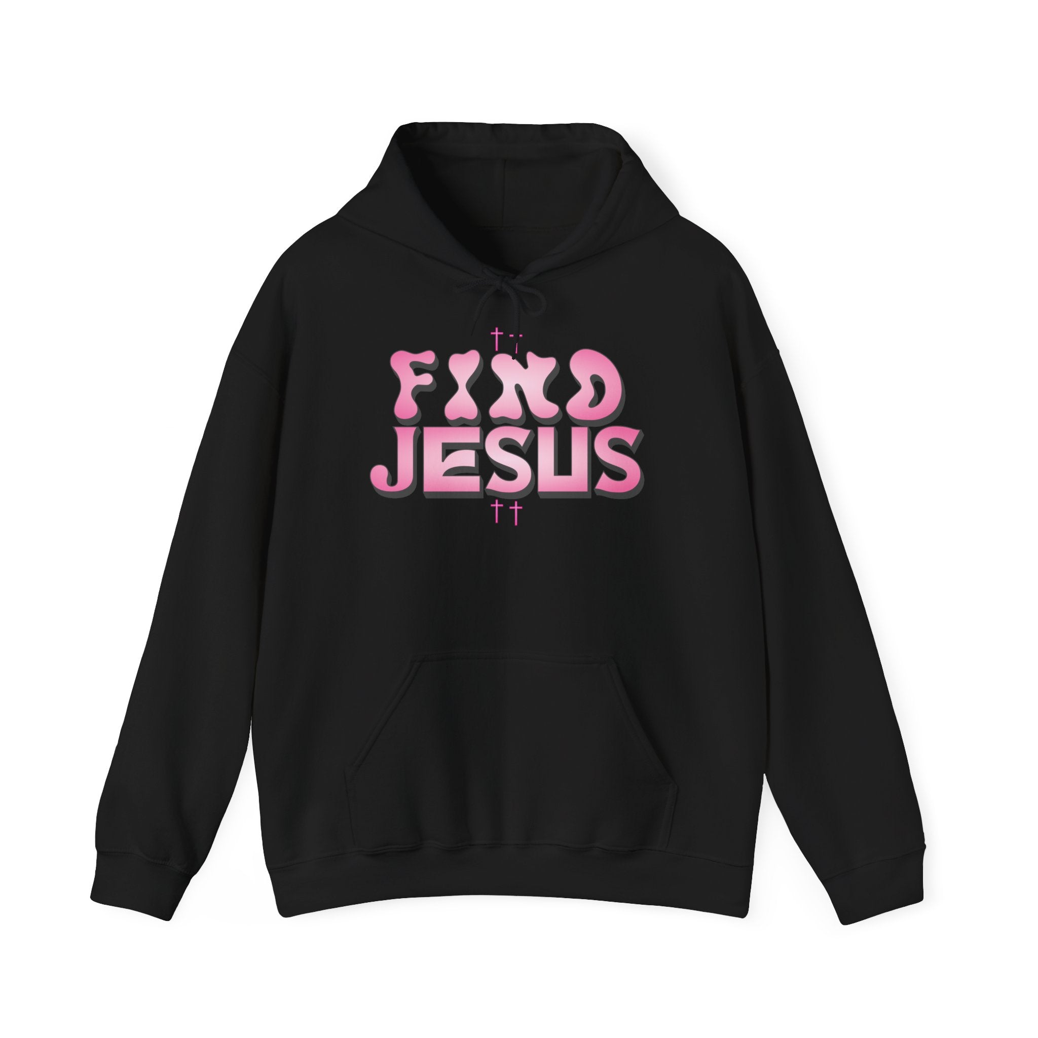 Christian Graphic Hoodie - FIND JESUS - Unisex