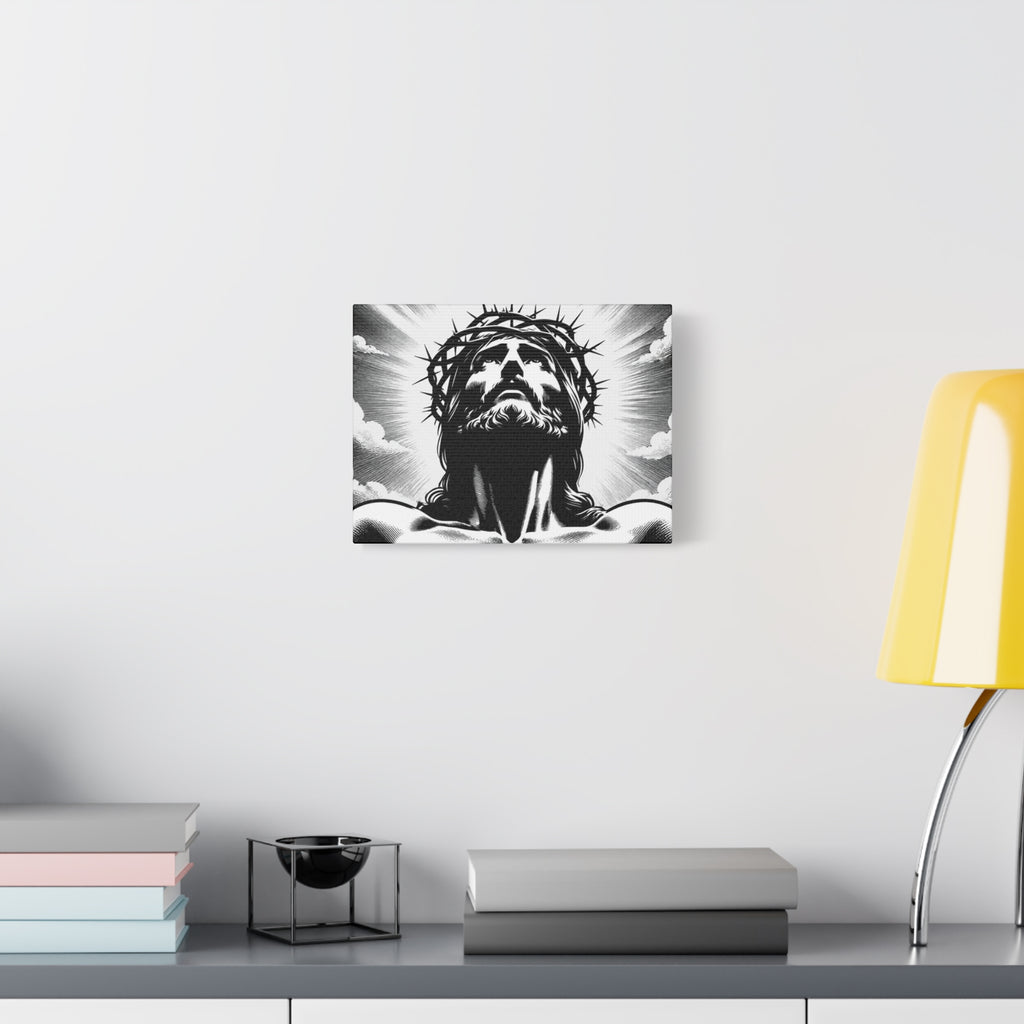 Jesus Crowned Canvas Wall Art