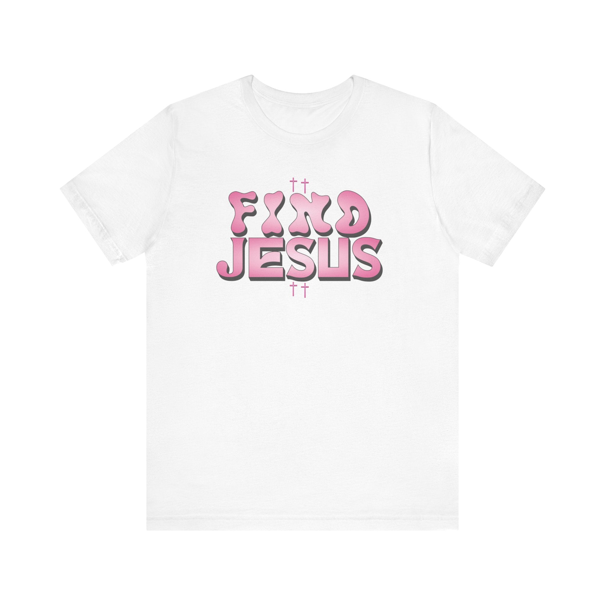 Pink FIND JESUS Tee