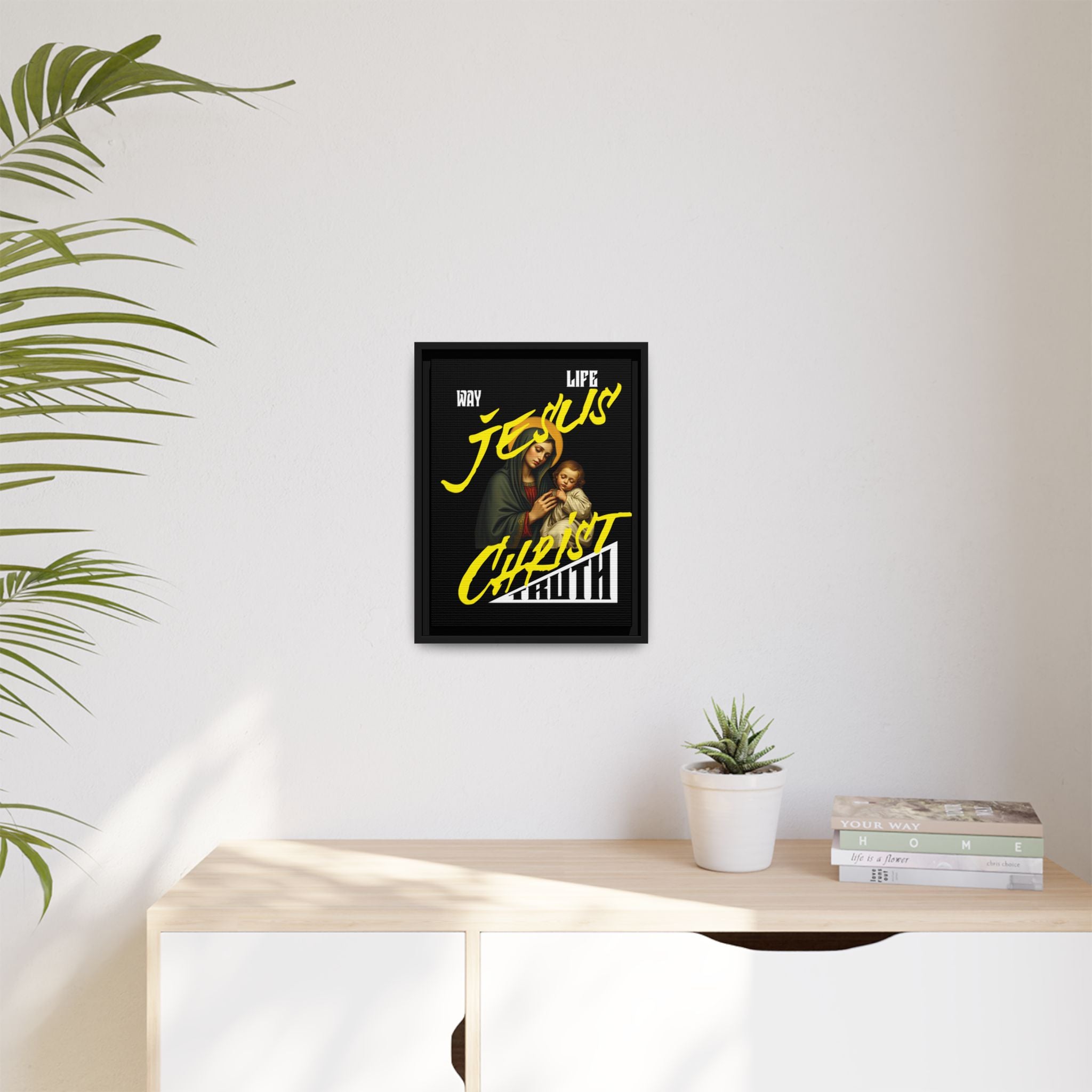 Way, Life,Truth Jesus Christ Framed Wall Art