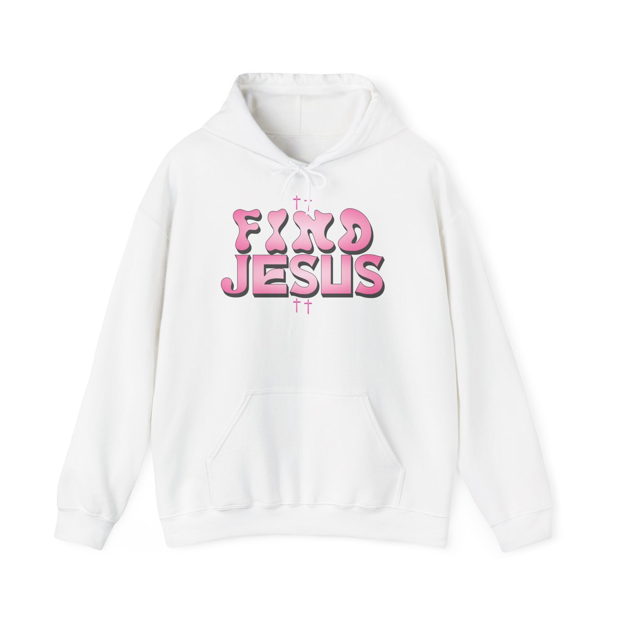 Christian Graphic Hoodie - FIND JESUS - Unisex