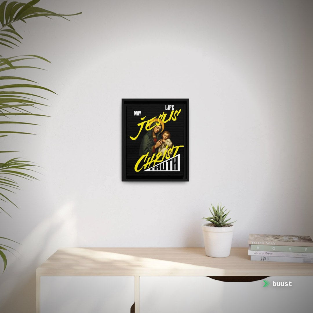 Way, Life,Truth Jesus Christ Framed Wall Art